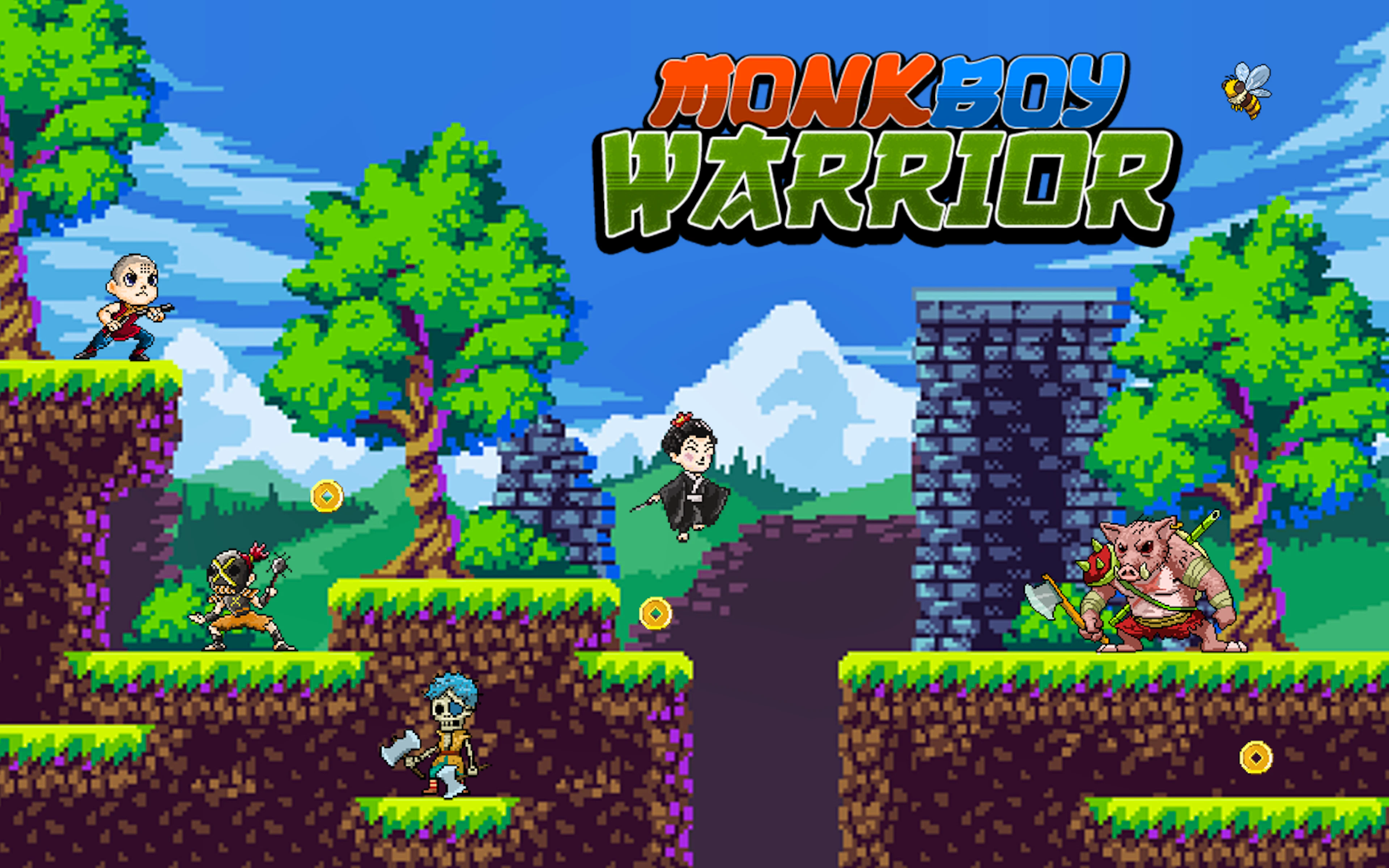 Monk Boy Warrior