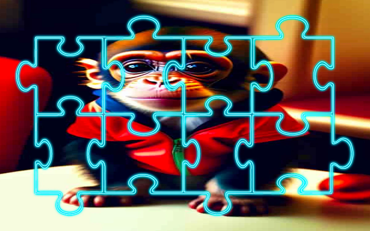 Play Monkey Jigsaw — free online Puzzle game