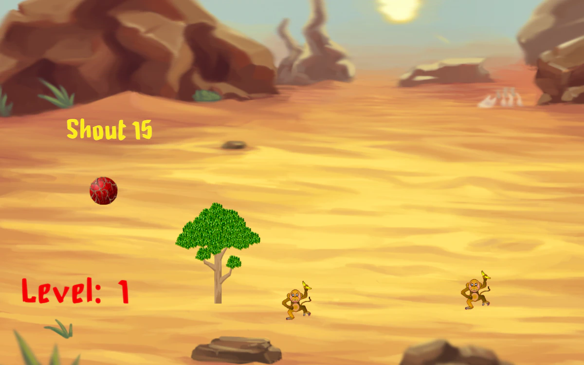 Play Monkey Shooting — free online Arcade game