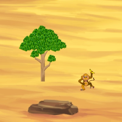 Monkey Shooting By Gamepix
