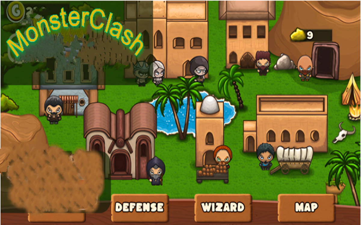 Play Monster Clash — free online Monster game
