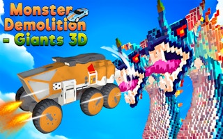 Juega gratis a Monster Demolition Giants 3D