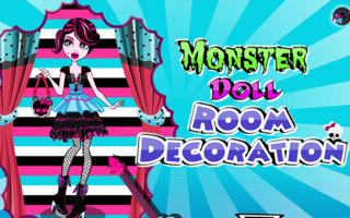 Monster Doll Room Decoration game cover