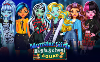 Monster Girls High School Squad game cover