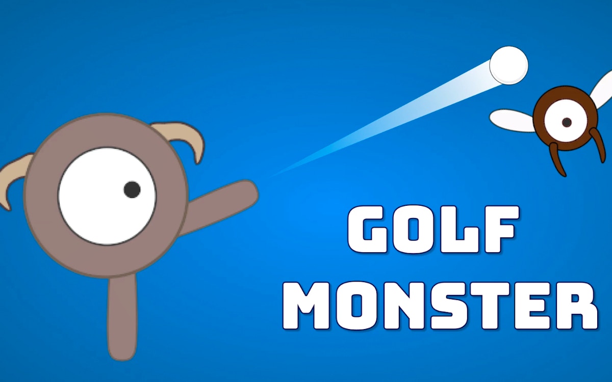 Golf Monster 🕹️ Играйте сега на GamePix