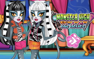 Monster High Ear Doctor game cover