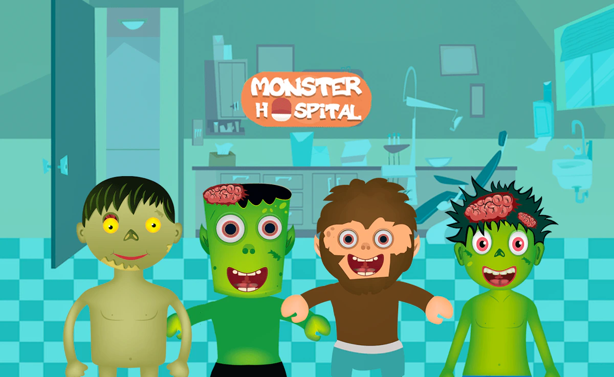 Play Monster Hospital — free online Kids game