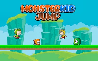 Monster Kid Jump game cover