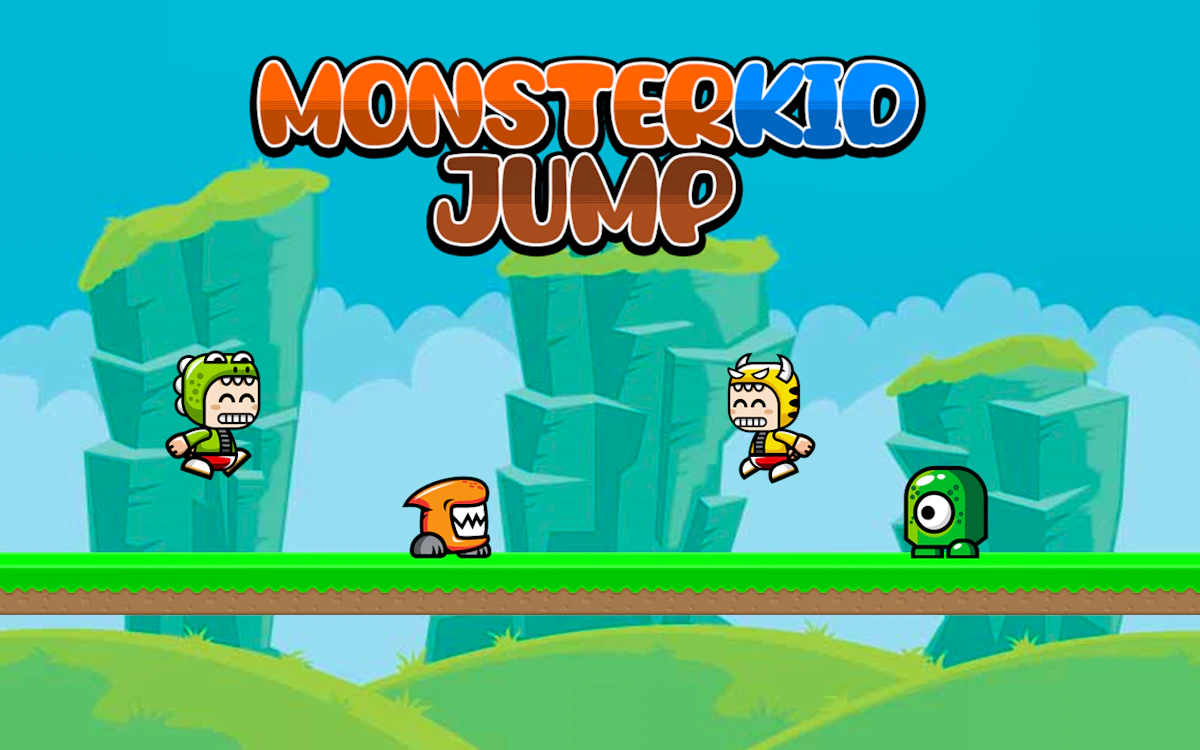 Play Monster Kid Jump — free online Jumping game