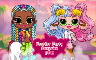 Monster Popsy Dolls game cover