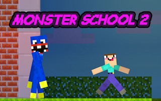 Monster School Challenge 2 game cover