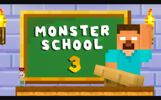 Monster School Challenge 3 game cover