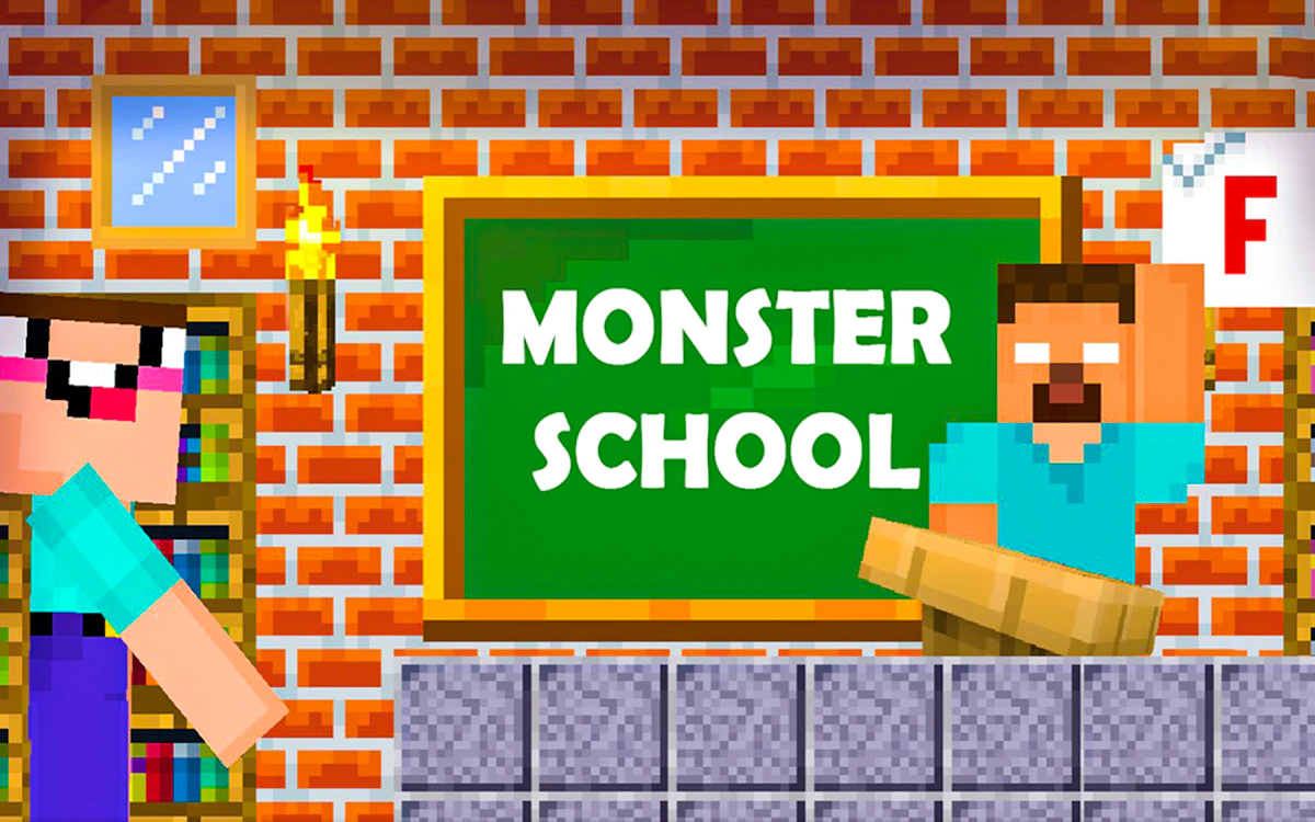 Play Monster School Challenges — free online Fun game