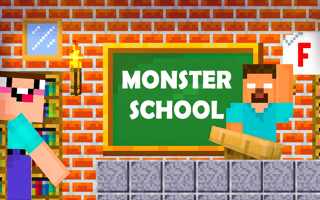 Monster School Challenges game cover