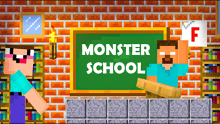 Monster School Challenges game cover