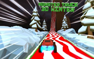 Monster Truck 3d Winter game cover