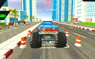 Monster Truck City Parking game cover