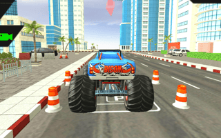 Monster Truck City Parking game cover