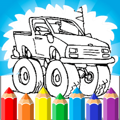 Monster Truck Coloring Pages For Kids By Gamepix