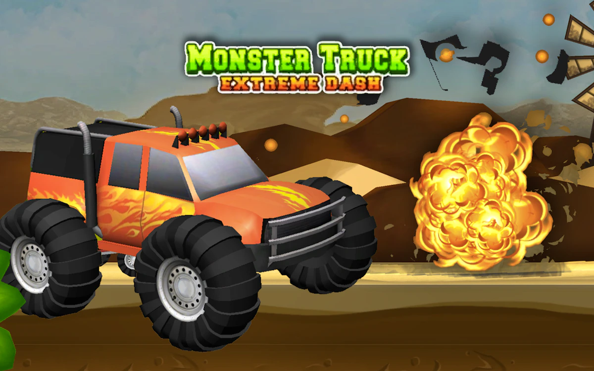 Monster Truck Extreme Dash 🕹️ Play Now on GamePix