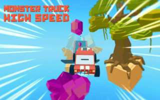 Monster Truck High Speed game cover