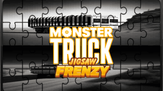 Monster Truck Jigsaw Frenzy game cover