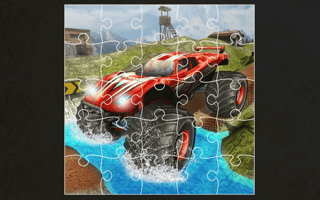 Monster Truck Jigsaw Game game cover
