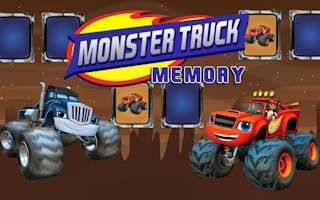 Monster Truck Memory game cover