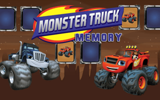 Monster Truck Memory game cover