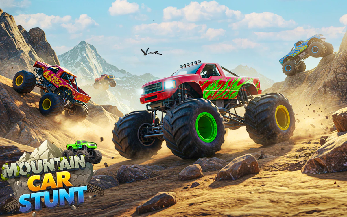 Play Mountain Car Stunt — free online Truck game
