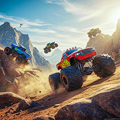 Mountain Car Stunt By Gamepix
