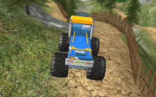 Monster Truck Offroad Driving Mountain game cover