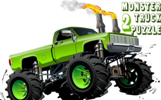 Monster Truck Puzzle 2 game cover