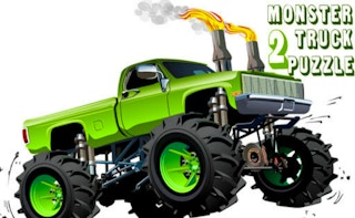 Monster Truck Puzzle 2 game cover