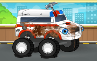 Monster Truck Repairing game cover