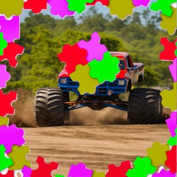 Monster Truck Sliding Puzzles