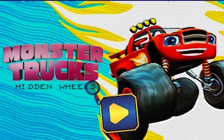 Monster Trucks Hidden Wheels game cover