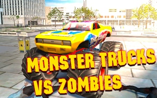 Monster Trucks Vs Zombies game cover