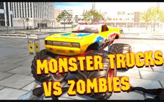 Monster Trucks Vs Zombies game cover