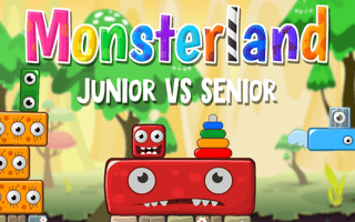Monsterland Junior Vs Senior game cover