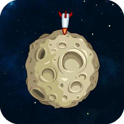 Moon Rocket By Gamepix