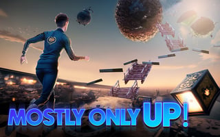 Mostly Only Up game cover