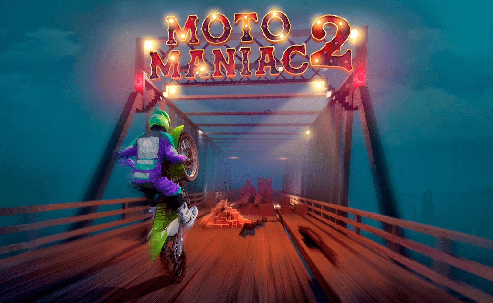 Moto Maniac 2 — free online sports game on Glaze Games