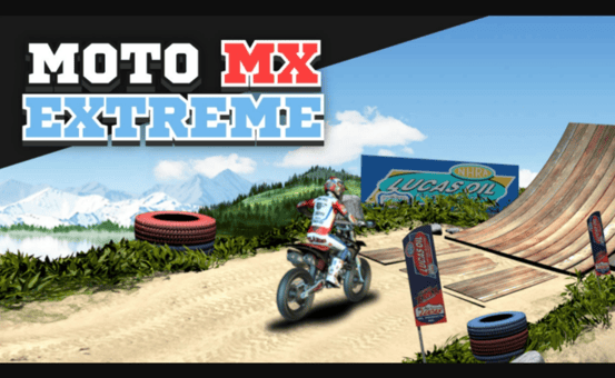 Motocross Game 🕹️ Play Now on GamePix