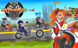 Moto Quest: Bike Racing game cover