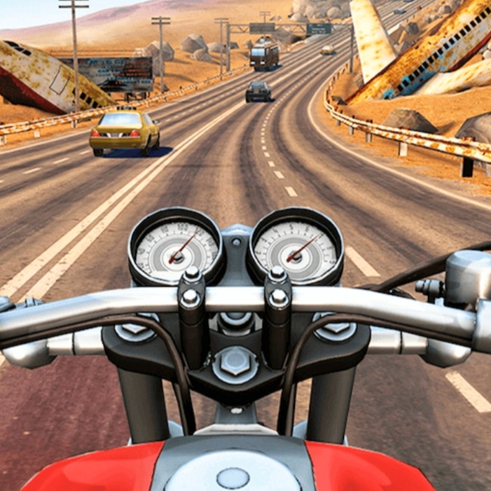 Moto Traffic Rider 🕹️ Jogue no CrazyGames