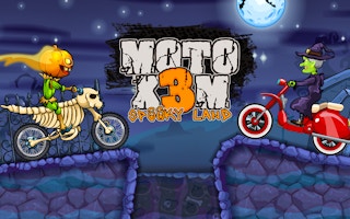 Moto X3m: Spooky Land game cover