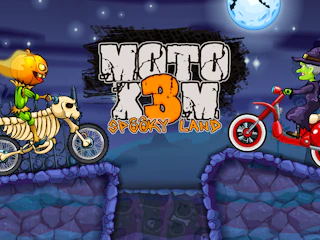 Moto X3M: Spooky Land
