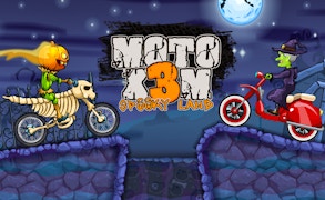 Moto X3M Spooky Land