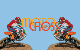 MotoCross Hero Coloring